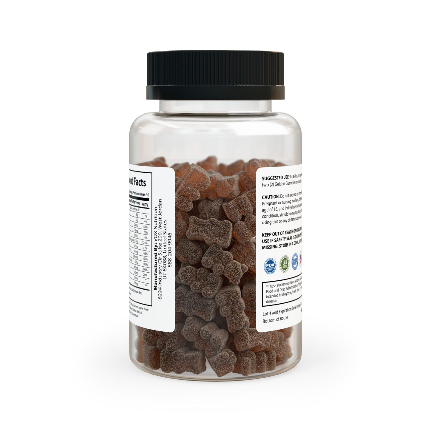 Pando Commando: Multivitamin Pando Commando Gummies for Adults (60 Pando Commando Gummies)