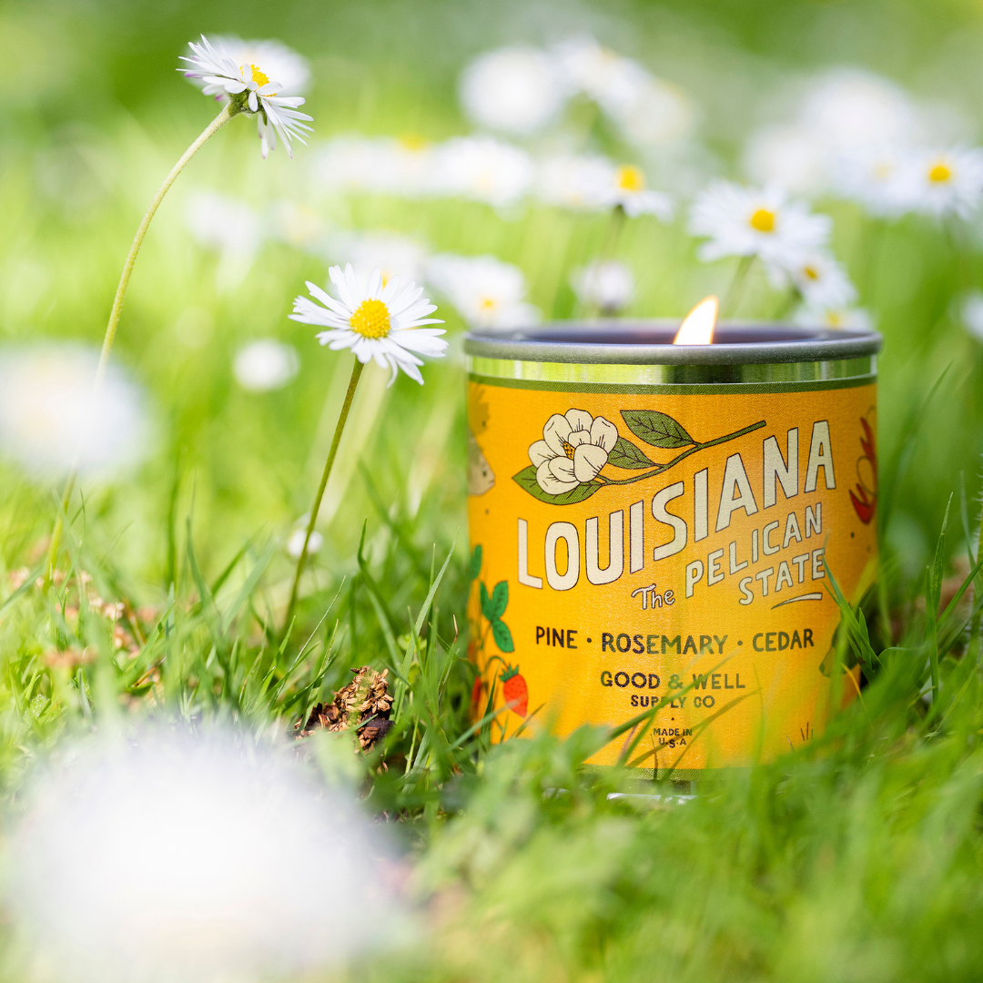 Louisiana State Candle