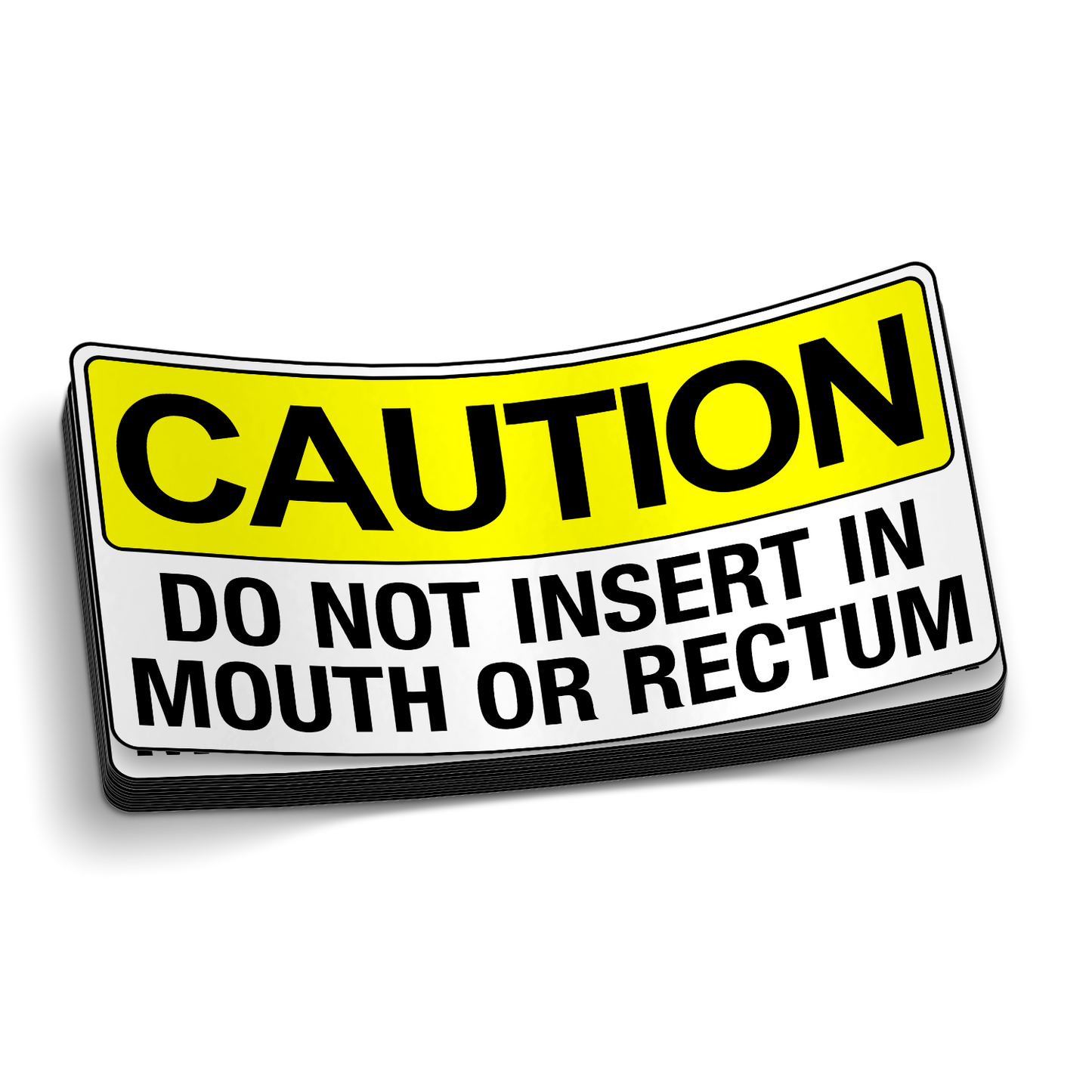 CAUTION - Do Not Insert Decal