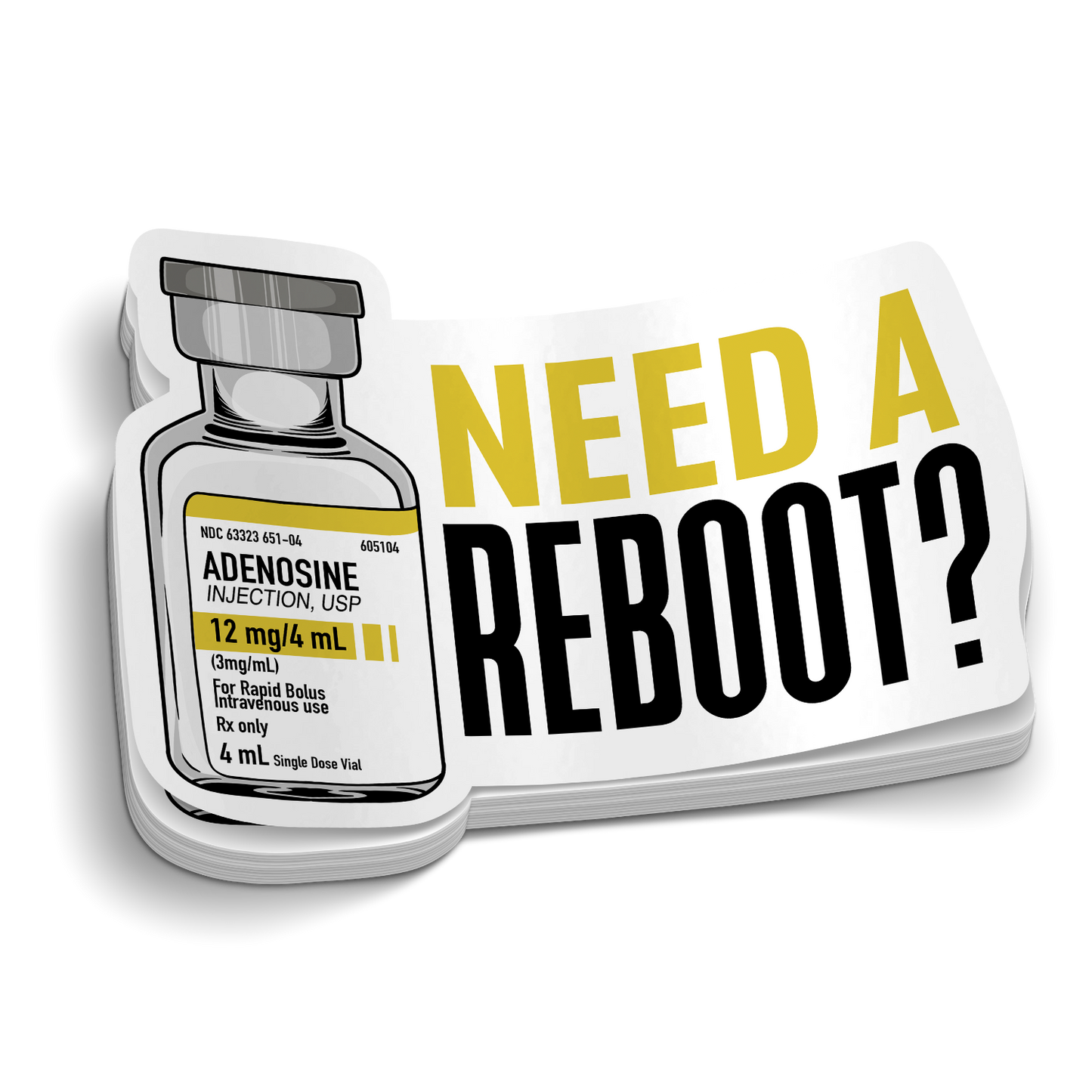 Need a Reboot Sticker