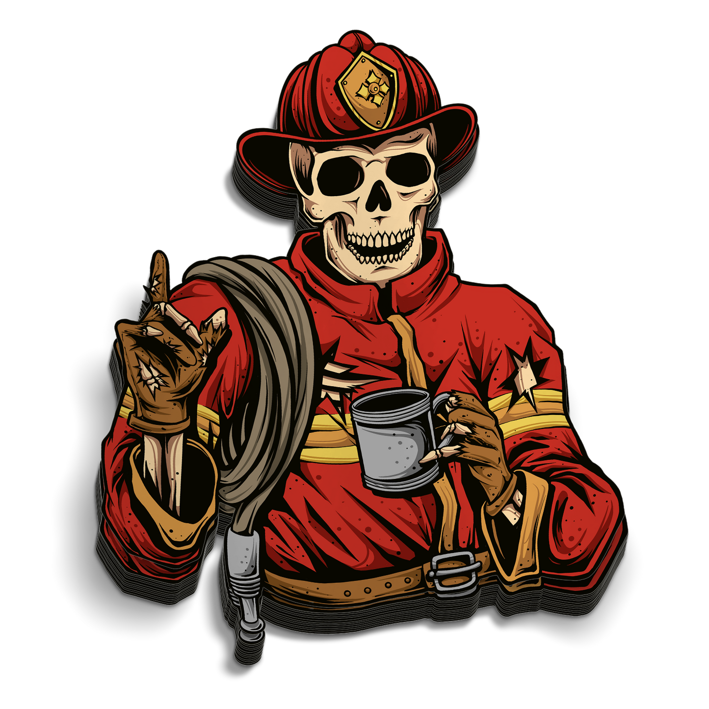 Hotshots - Coffee Time - Sticker