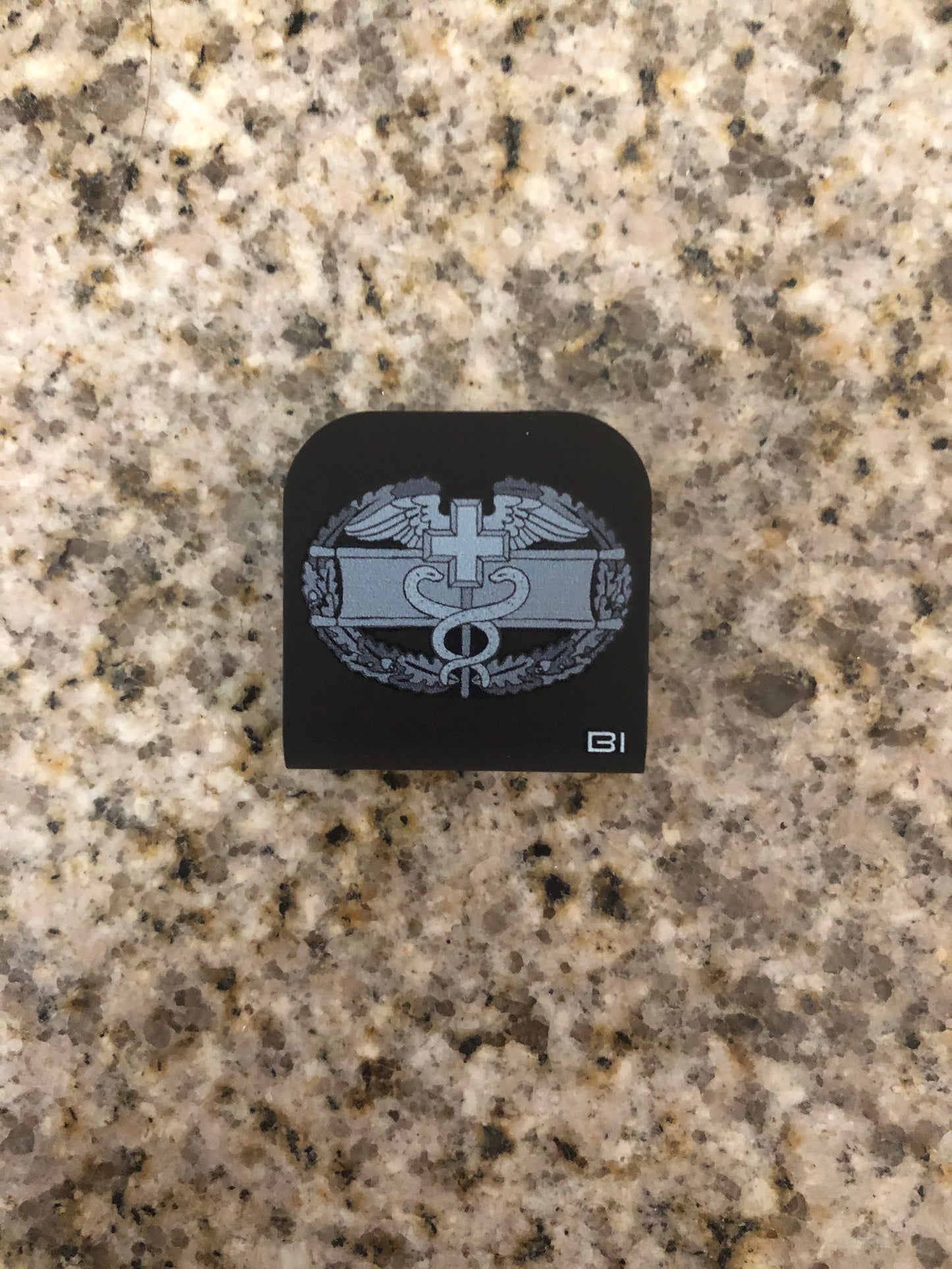Combat Medical Badge Brim Clip