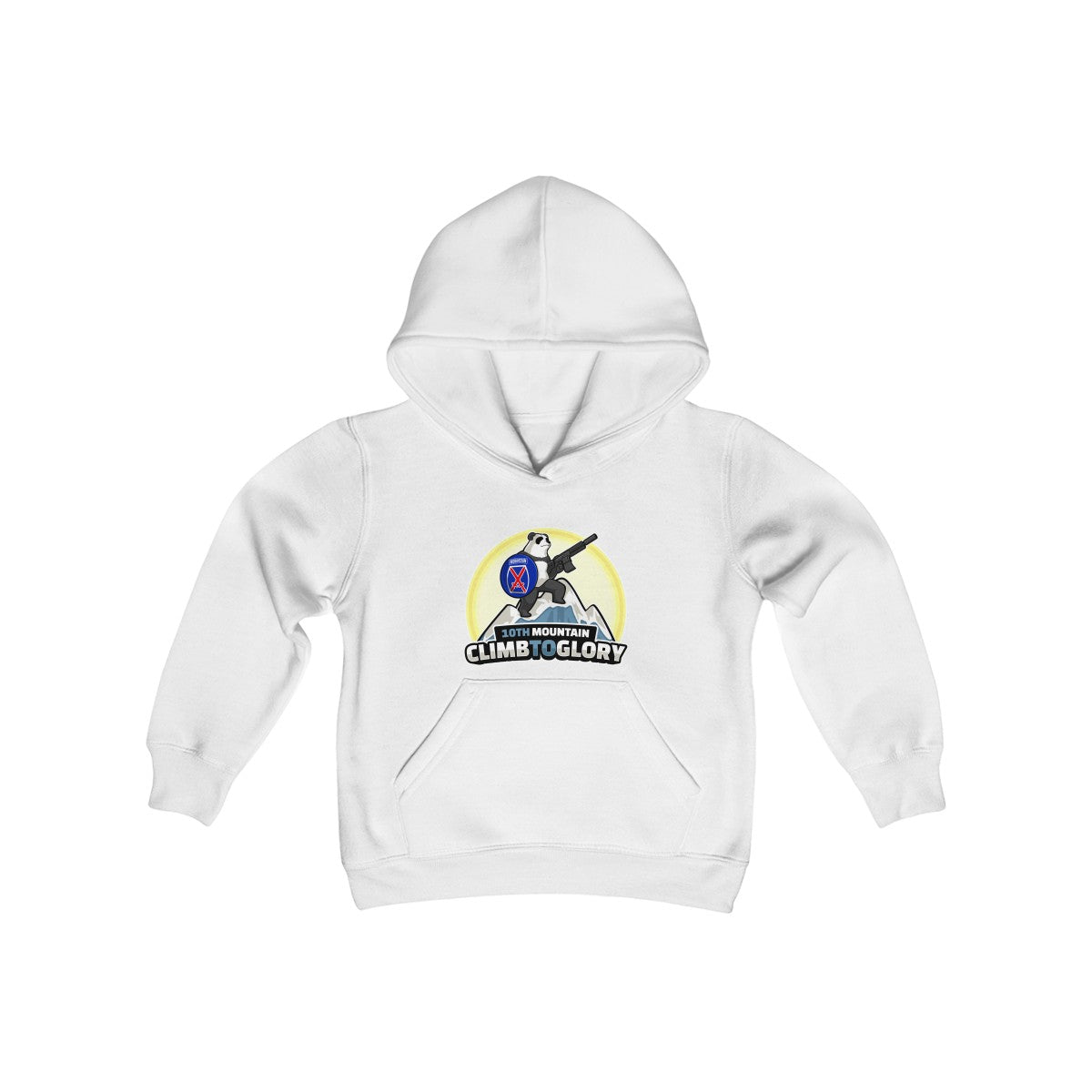 Climb 2 Glory Youth Heavy Blend Hooded Sweatshirt