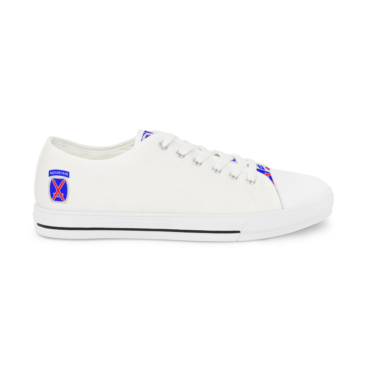 10th Mountain Men's Low Top Sneakers Gen II