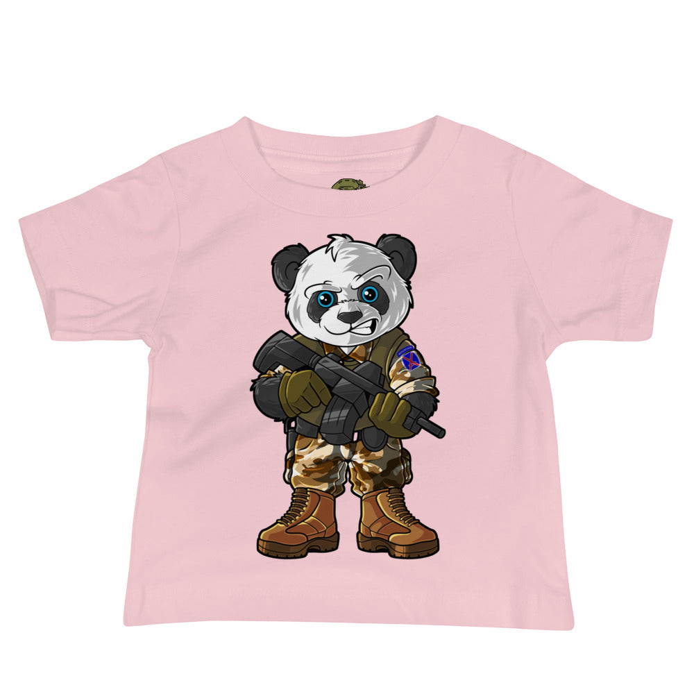 Determined Pando Commando Baby Tee