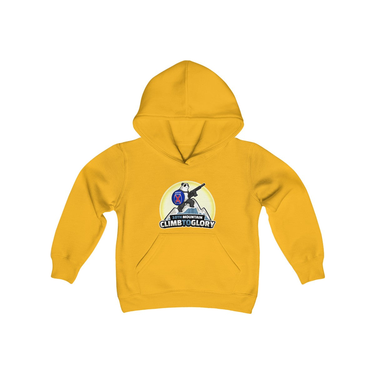 Climb 2 Glory Youth Heavy Blend Hooded Sweatshirt