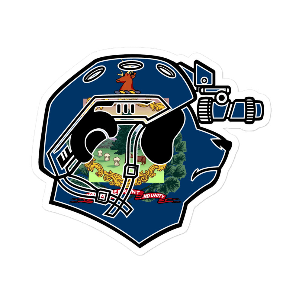 Vermont Pando Commando Bubble-free stickers