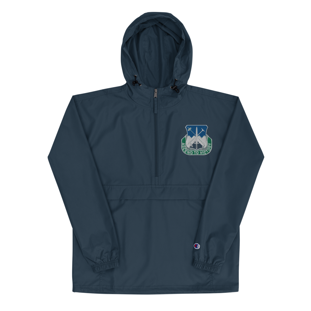 3/172nd Inf (Mtn) Embroidered Champion Packable Jacket