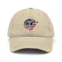 Load image into Gallery viewer, USA Pando Commando Distressed Dad Hat
