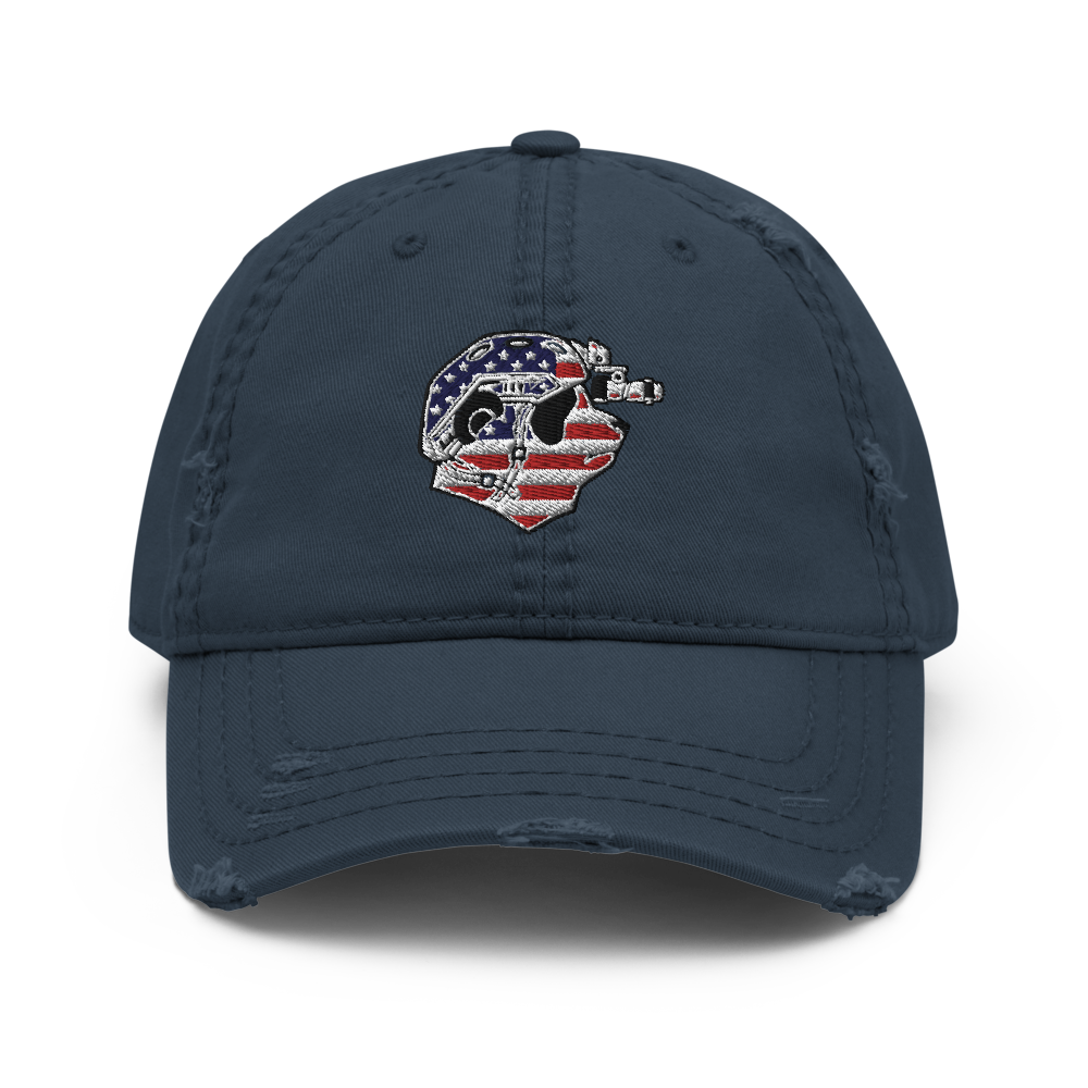 USA Pando Commando Distressed Dad Hat