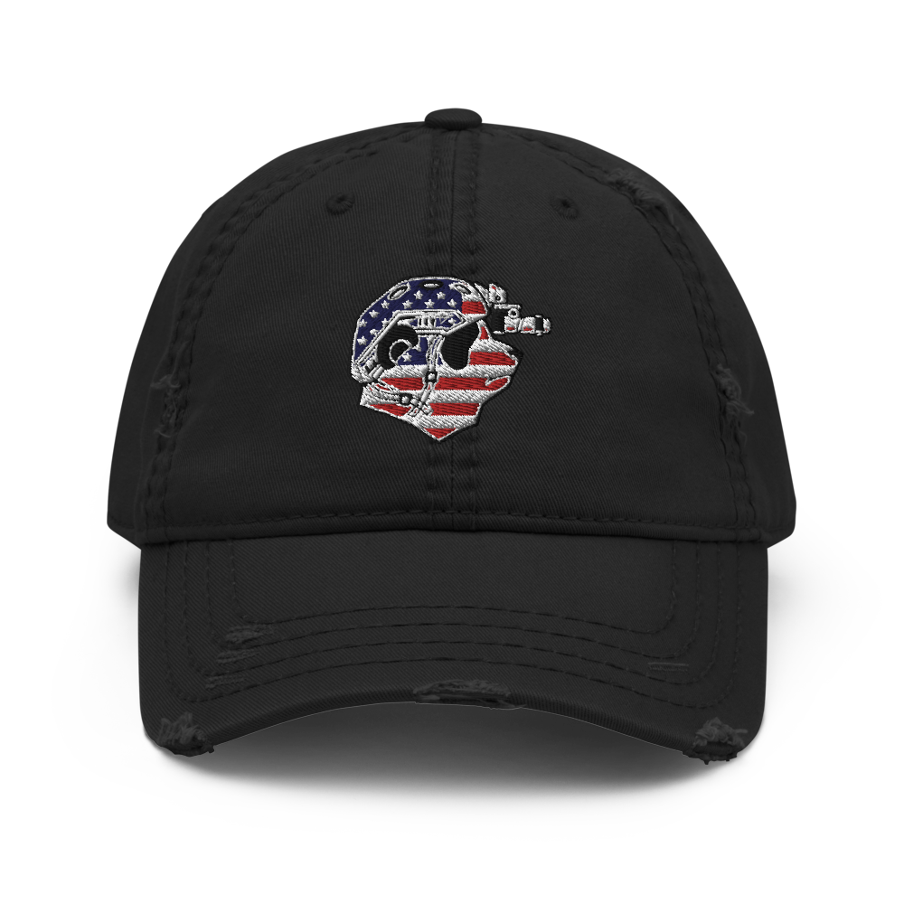 USA Pando Commando Distressed Dad Hat
