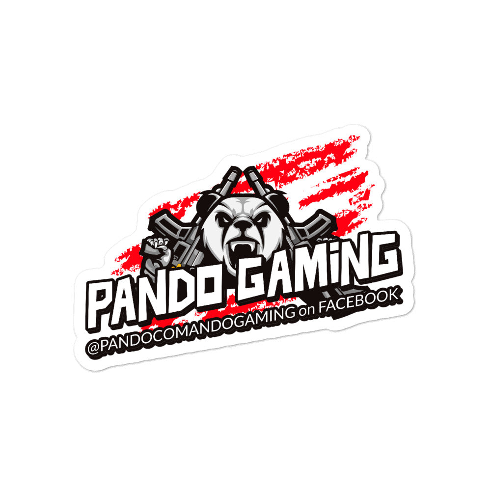Pando Gaming Bubble-free stickers