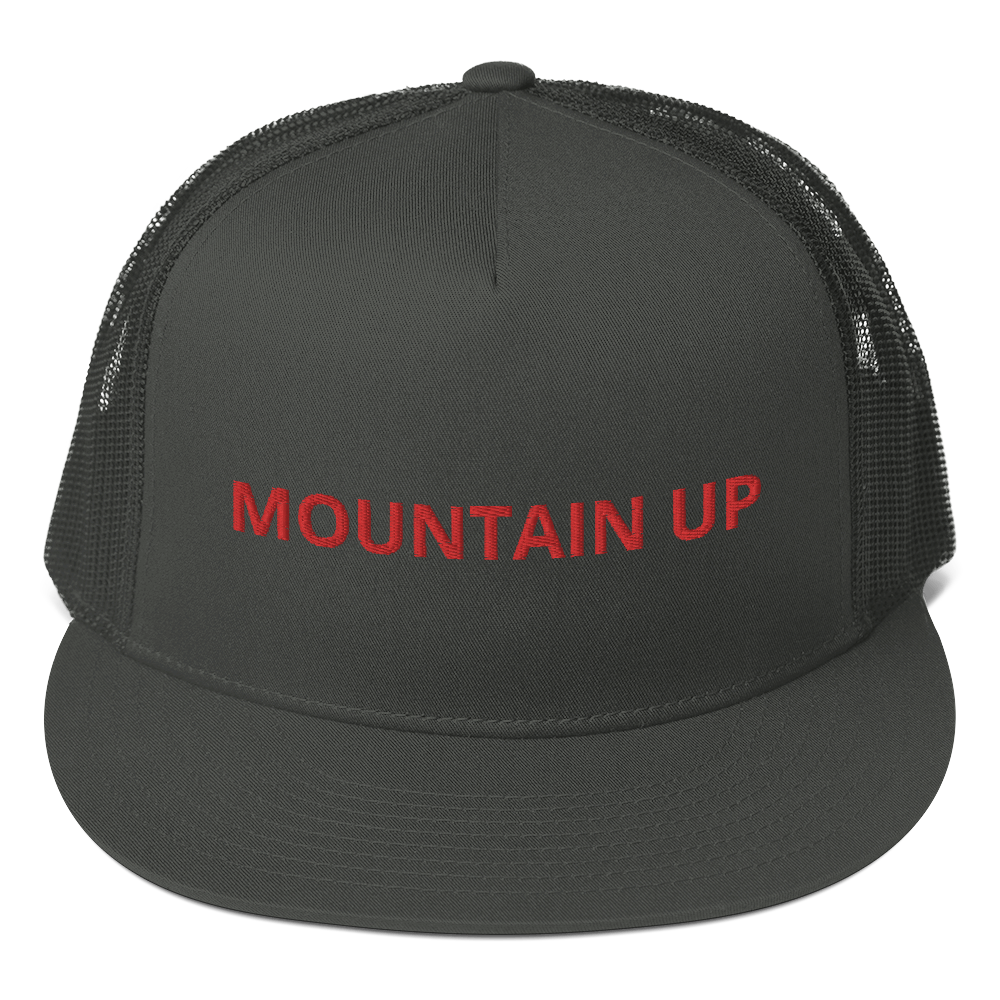 MOUNTAIN UP Mesh Back Snapback