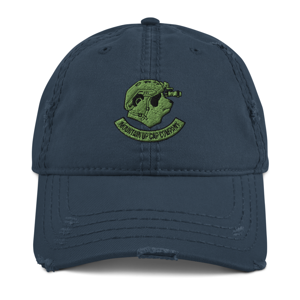 Mountain Up Distressed Dad Hat