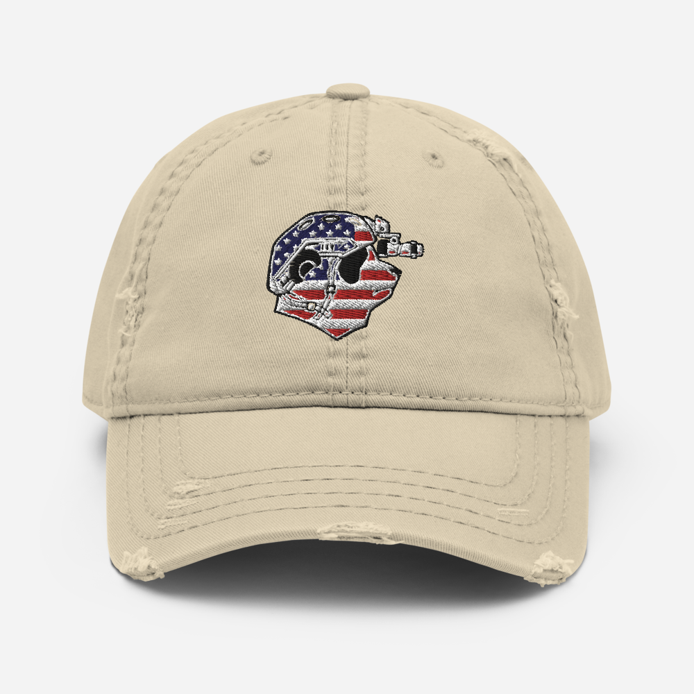 USA Pando Commando Distressed Dad Hat