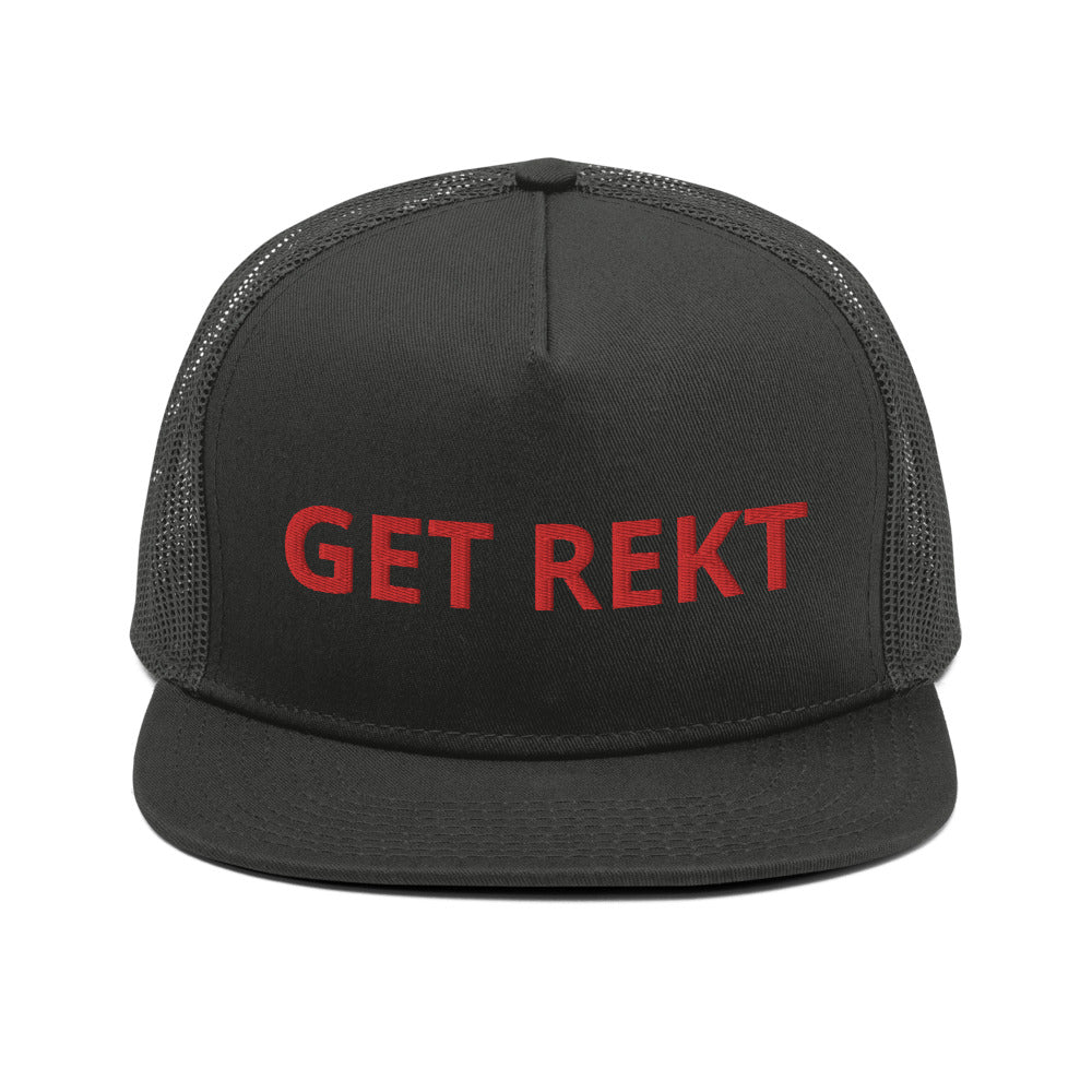 GET REKT Mesh Back Snapback