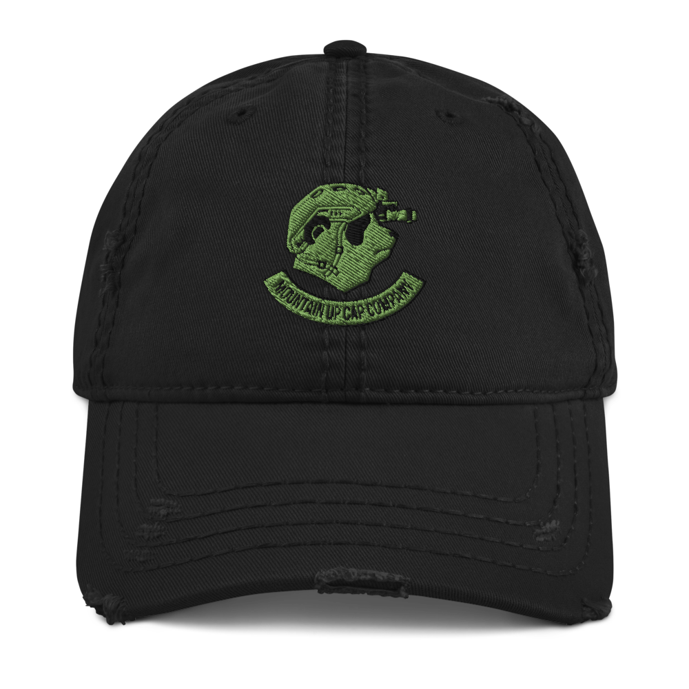 Mountain Up Distressed Dad Hat