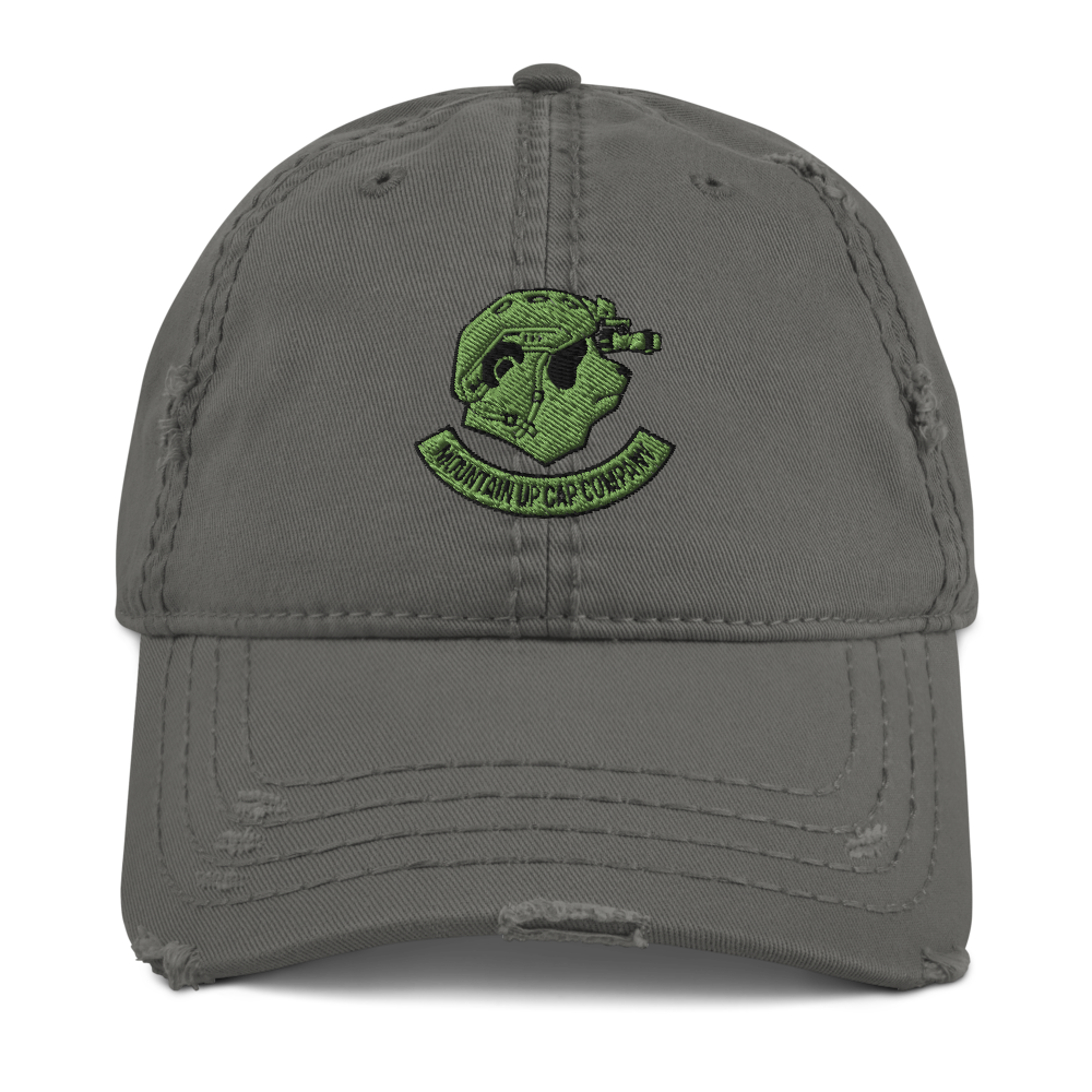 Mountain Up Distressed Dad Hat