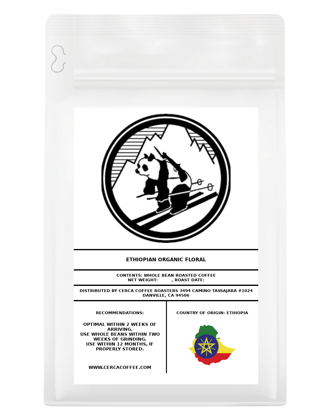 Organic Pando Commando Ethiopian Floral