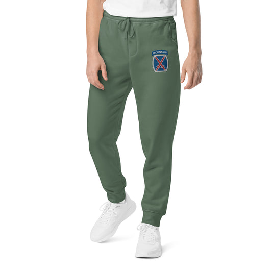 10th Mountain Unisex pigment-dyed sweatpants