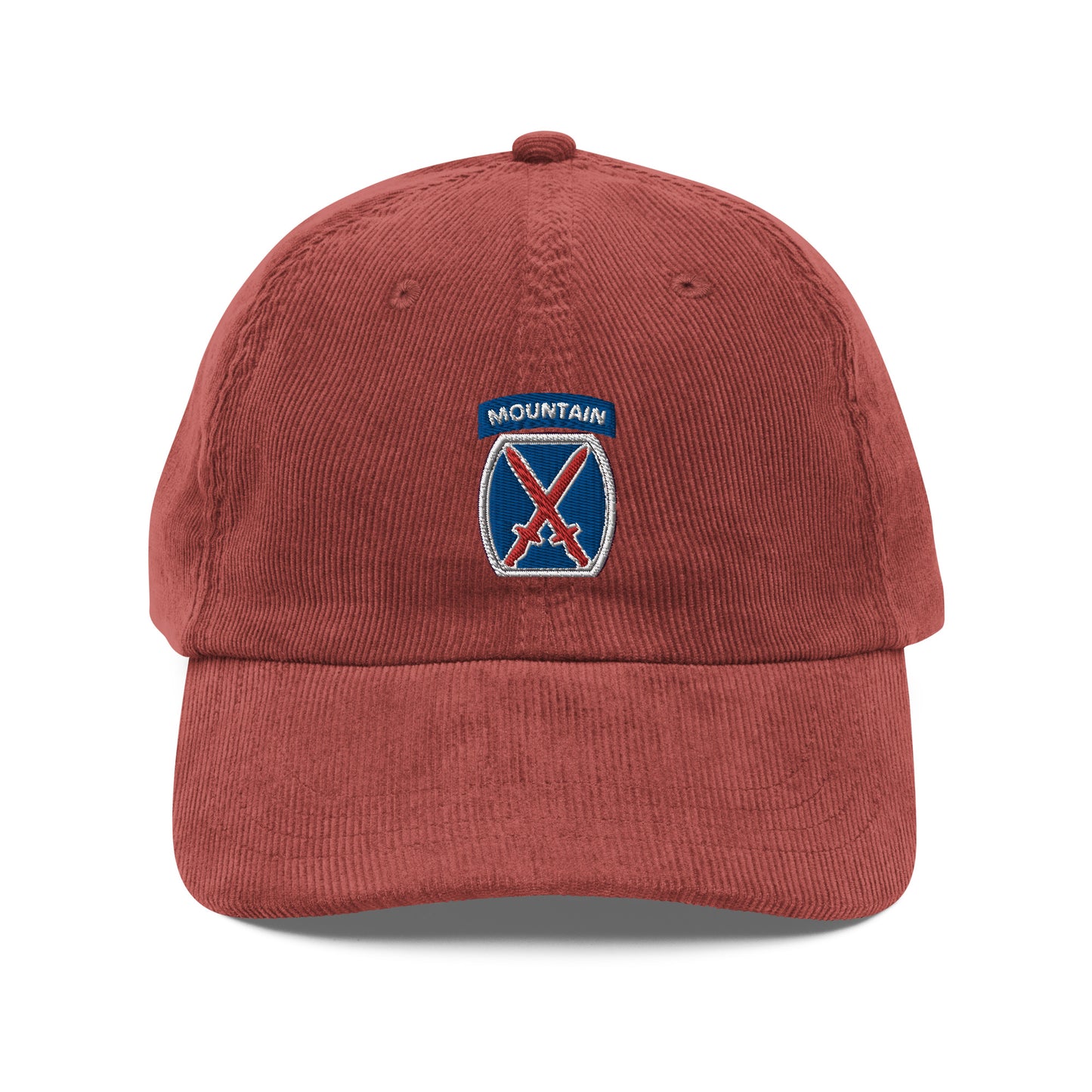 10th Mountain Vintage Corduroy Cap