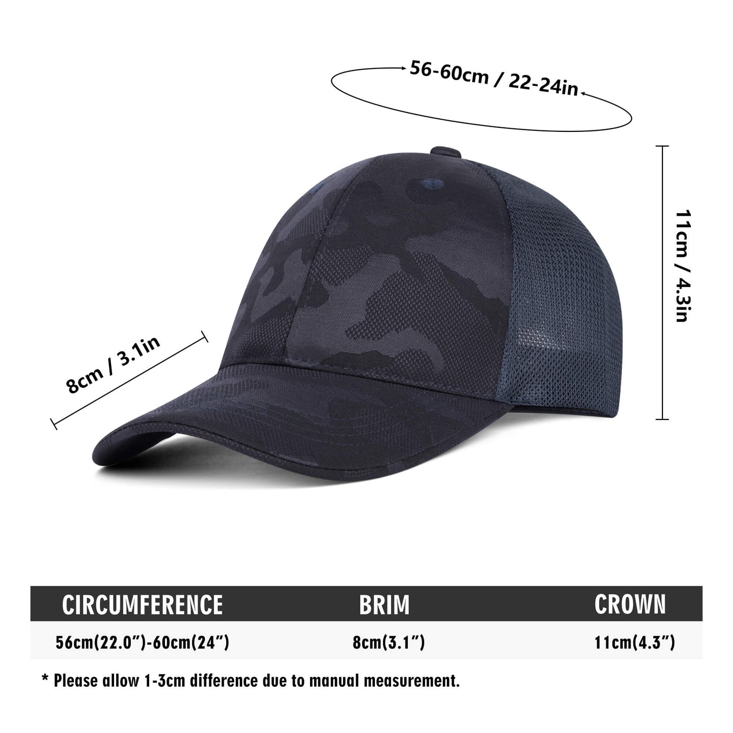 10th Mountain Sports Mesh Camo Apex Caps