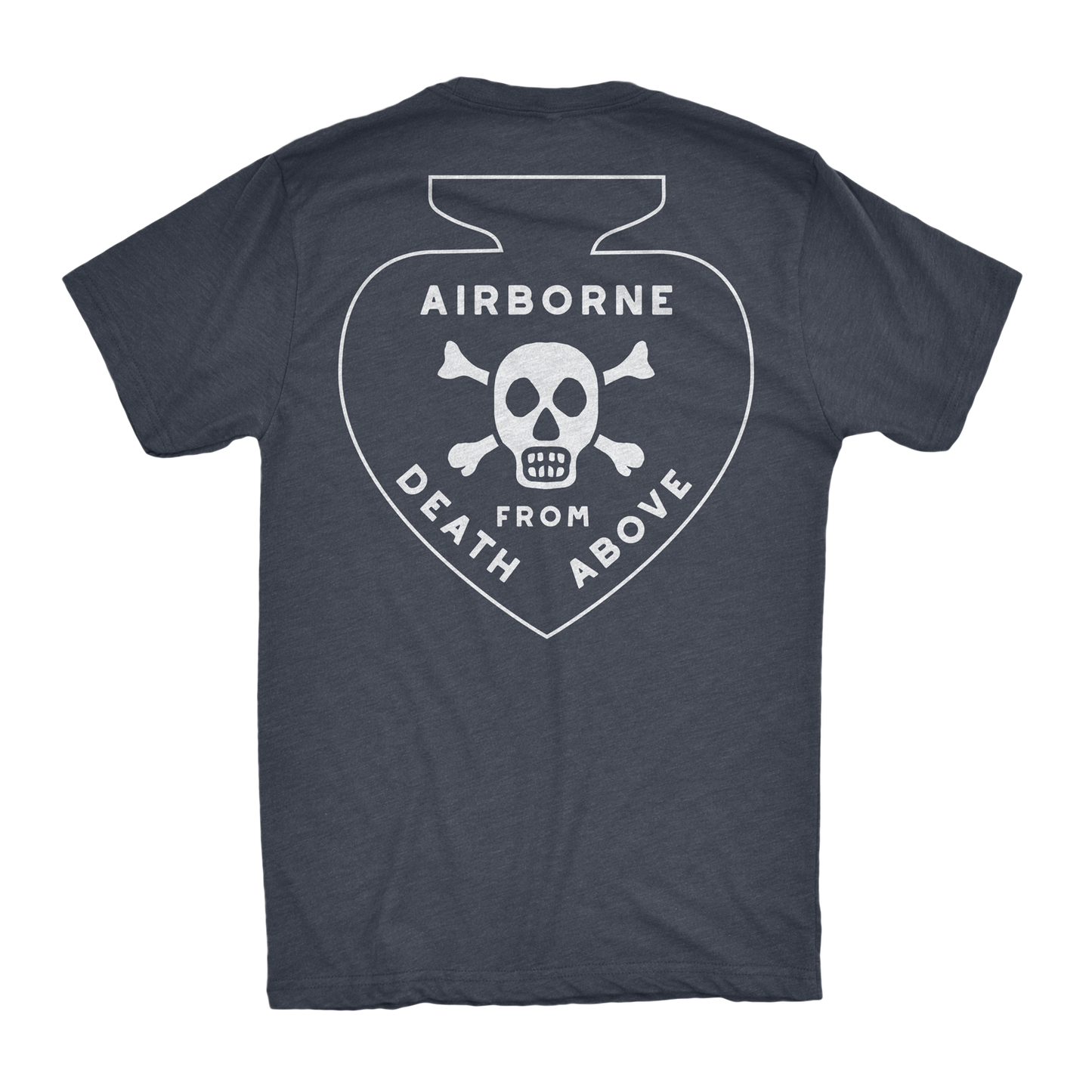 Vietnam Airborne Death Spade Athletic Shirt