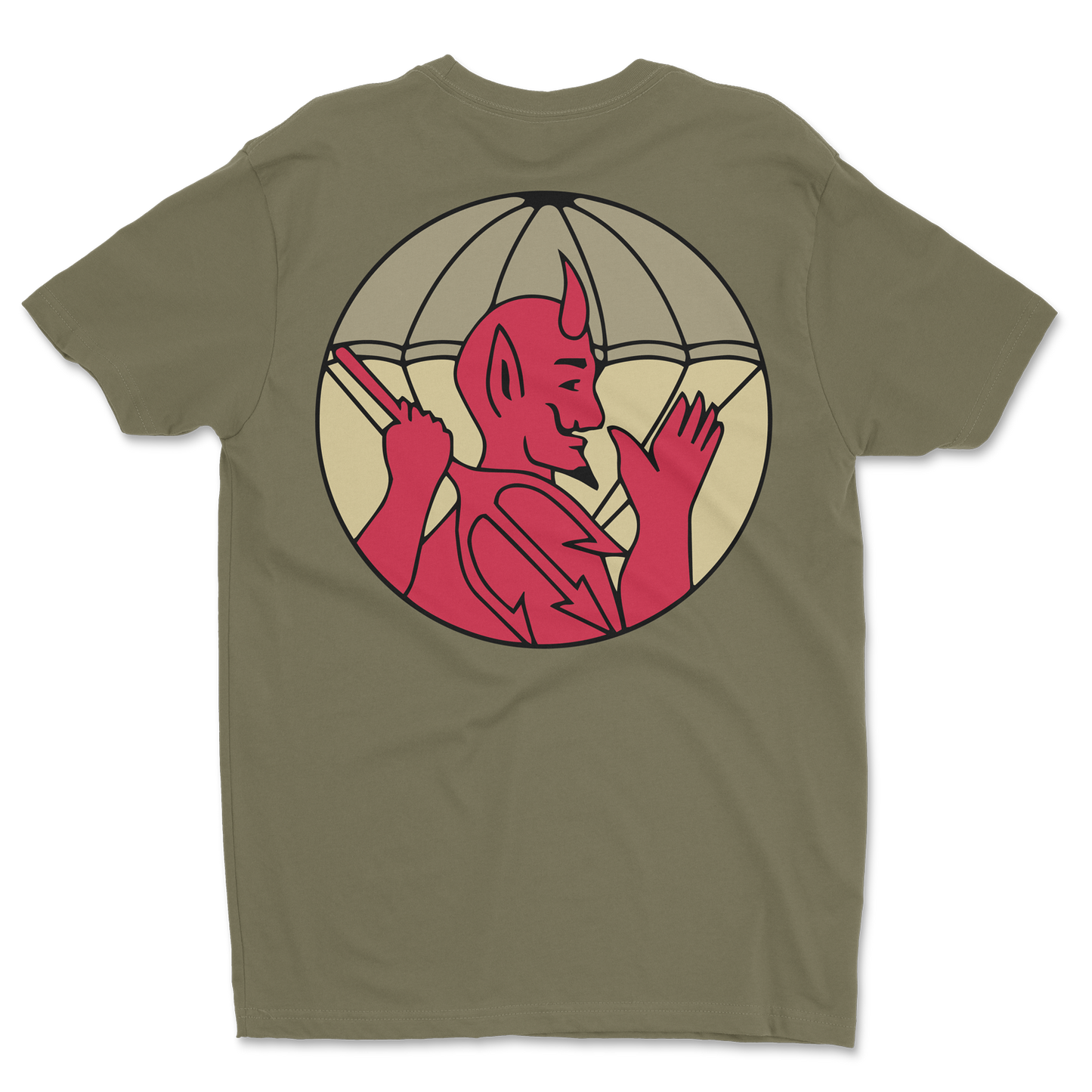 504th Parachute Infantry Regiment Vintage Devil Military Shirt