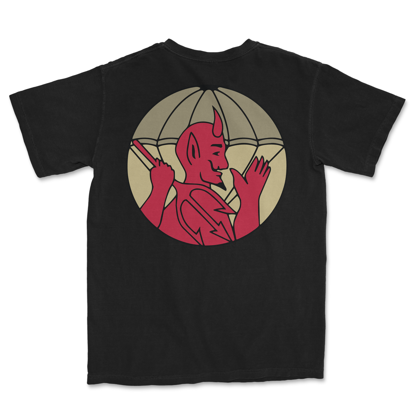 504th Parachute Infantry Regiment Vintage Devil Heavyweight Shirt