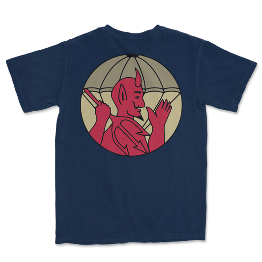 504th Parachute Infantry Regiment Vintage Devil Heavyweight Shirt