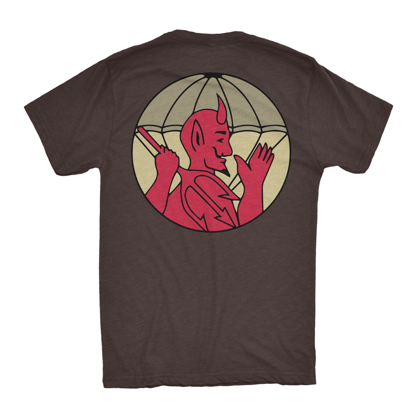 504th Parachute Infantry Regiment Vintage Devil Athletic Shirt