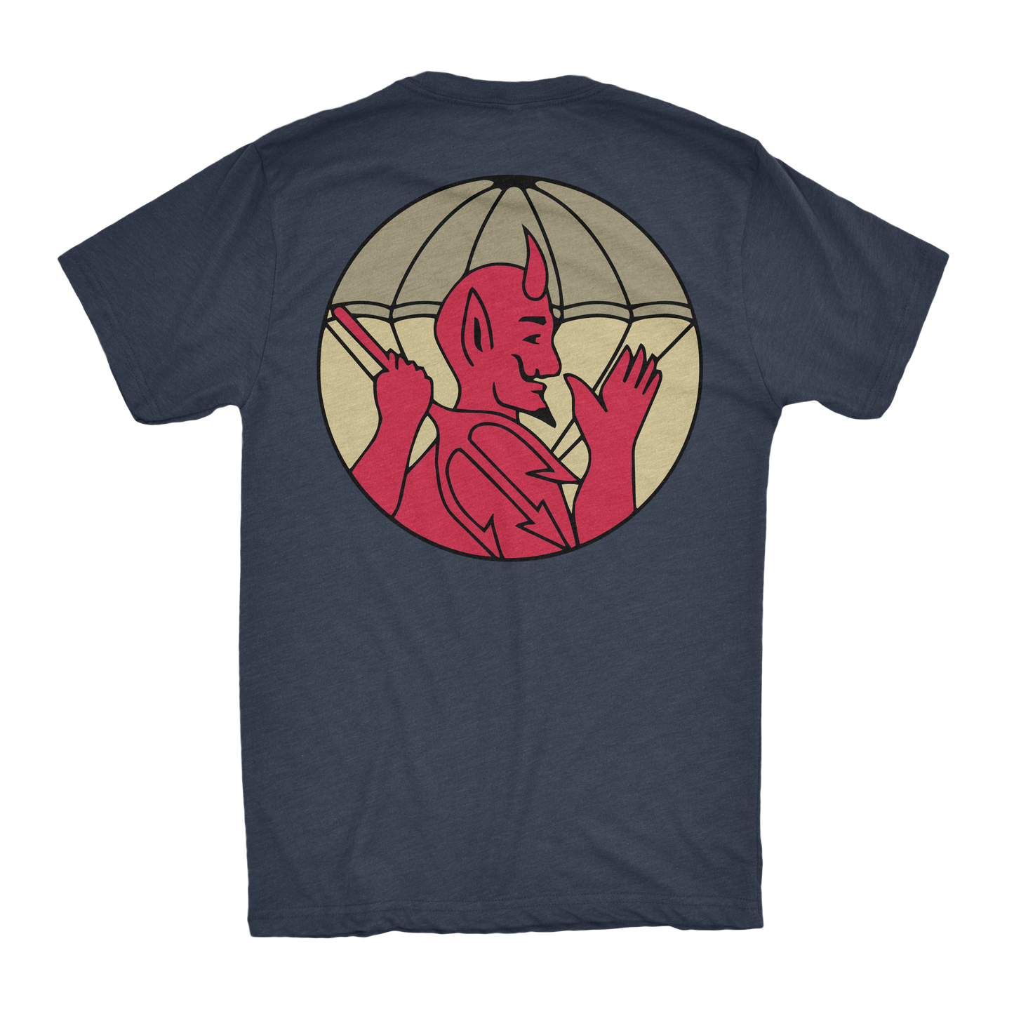 504th Parachute Infantry Regiment Vintage Devil Athletic Shirt