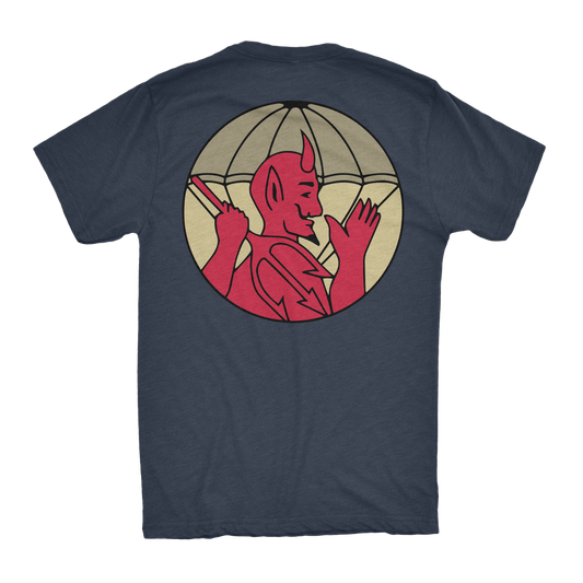 504th Parachute Infantry Regiment Vintage Devil Athletic Shirt