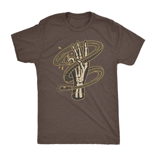 The Retro Static Line Bites Athletic Shirt