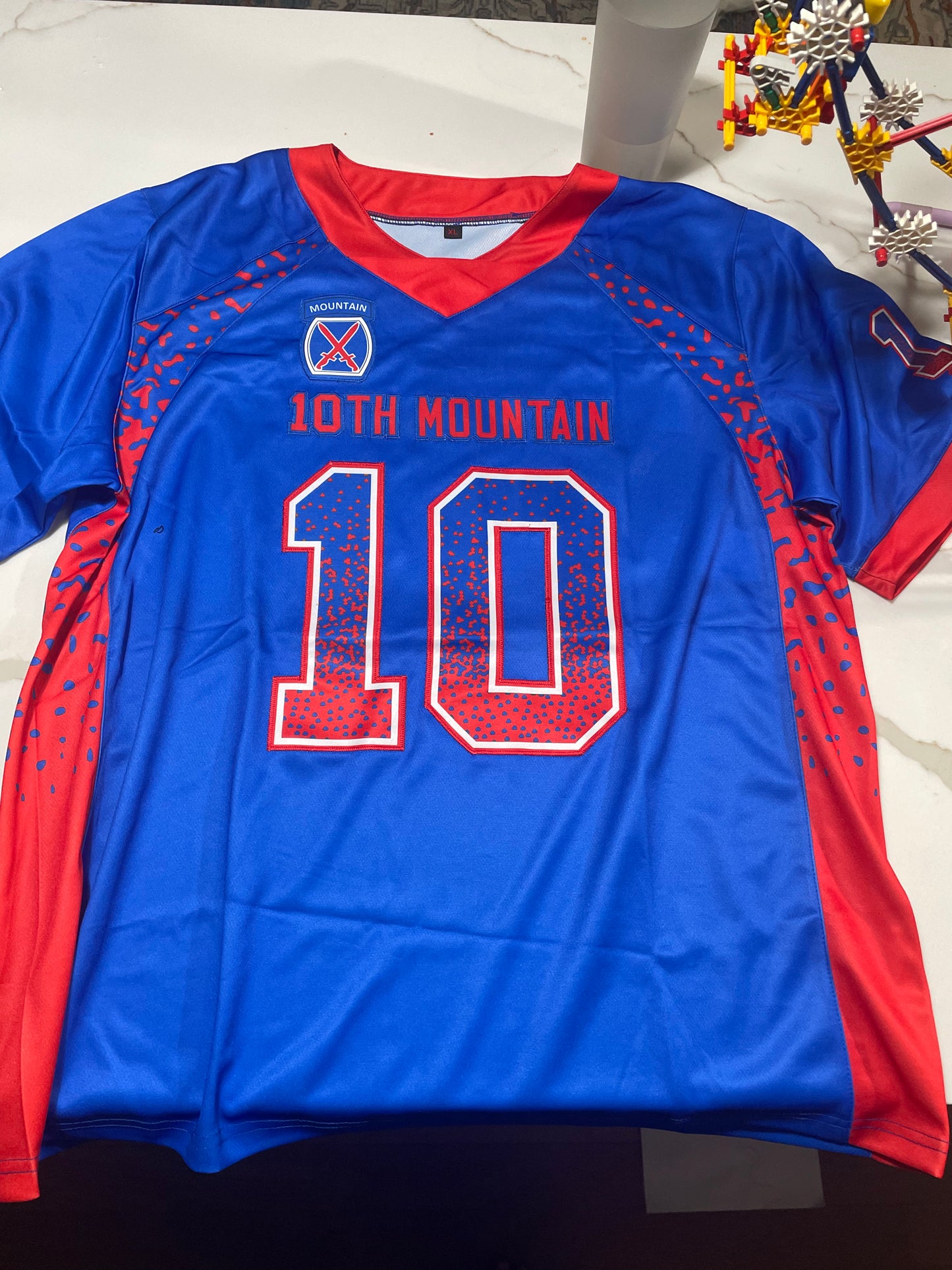 10th Mountain Football Jersey