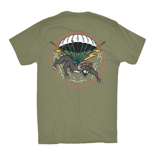 2-503 Cat Patch Remastered Shirt Military Green