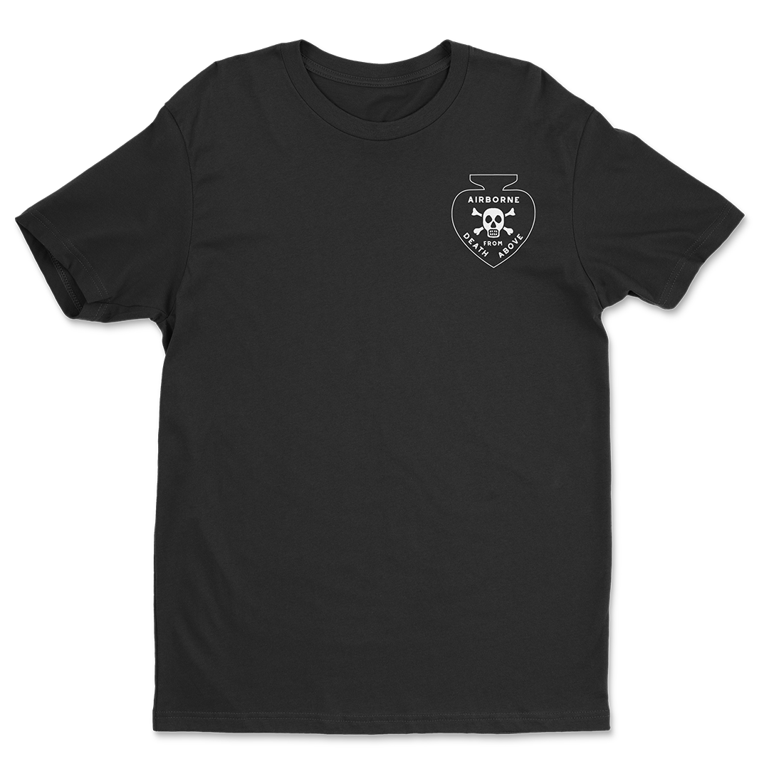 Vietnam Airborne Death Spade Athletic Shirt