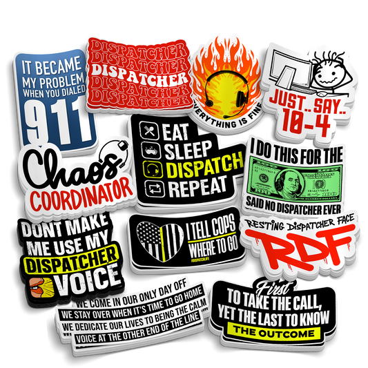The Dispatcher Collection - Funny Sticker Pack