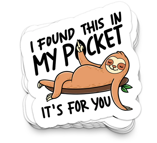 I Found This ... | Funny Laptop Stickers