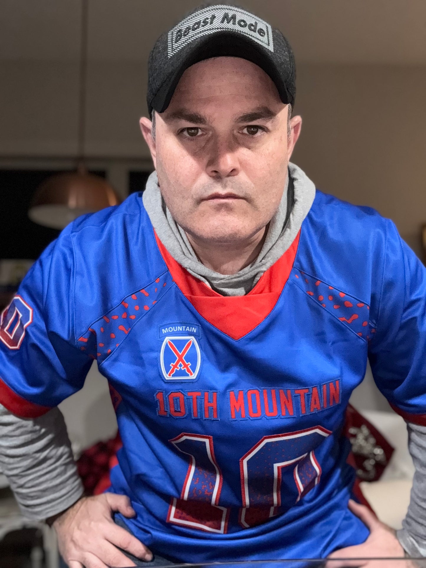 10th Mountain Football Jersey