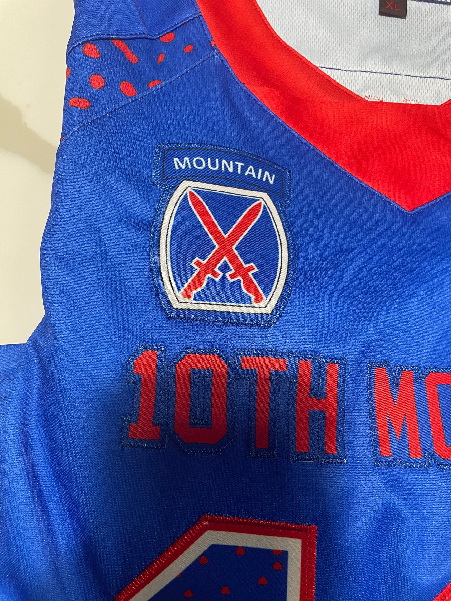 10th Mountain Football Jersey