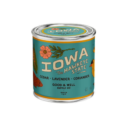 Iowa State Candle