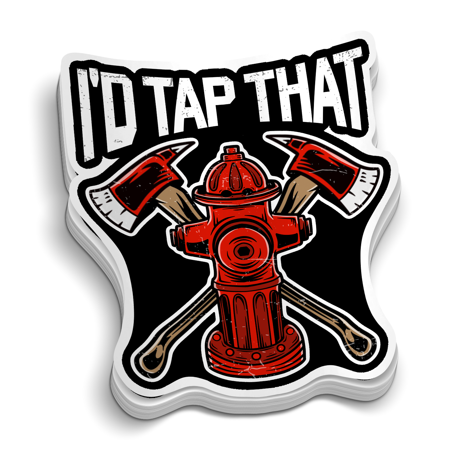 I'd Tap That Fire Hydrant v2 Sticker – Mountain Up