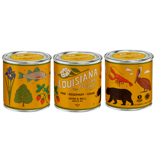 Louisiana State Candle