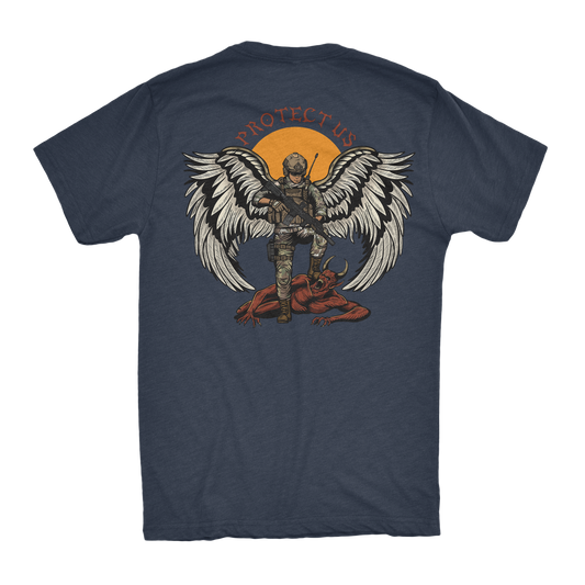 Modern Saint Mike Athletic Shirt