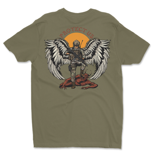 Modern Saint Mike Military Shirt