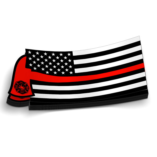 Redline Flag Decal