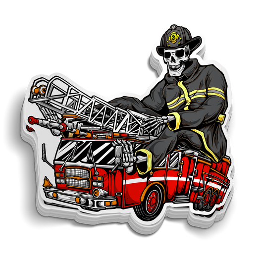 Ladder Truck Sticker