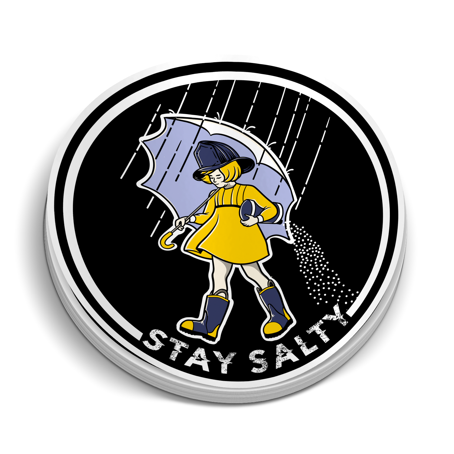 Stay Salty Decal โ Mountain Up