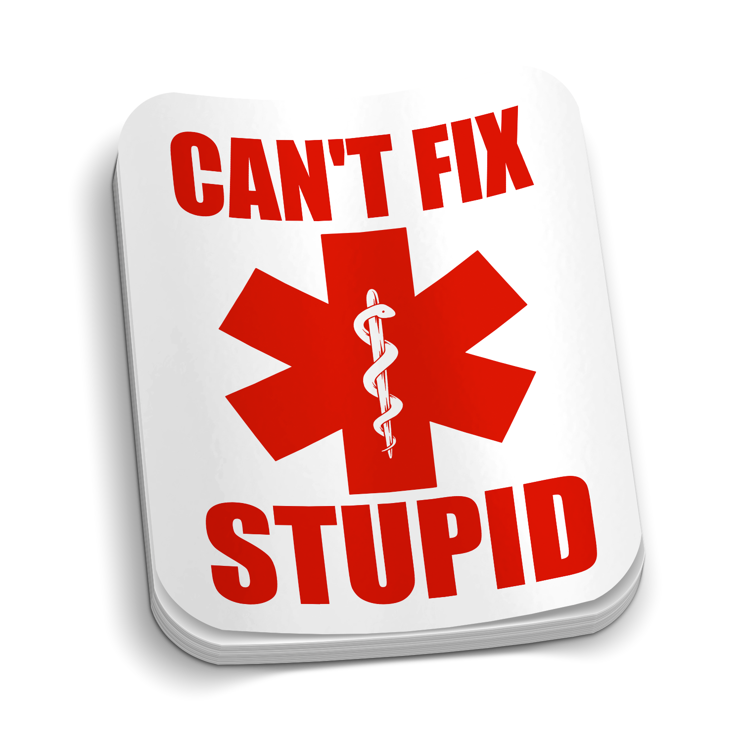 Can't Fix Stupid Sticker – Mountain Up